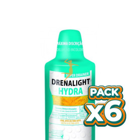 Pack 6x DRENALIGHT HYDRA 600Ml. DIETMED