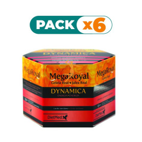 Pack 6x MEGAROYAL DYNAMICA 20 AMPOLLAS DIETMED