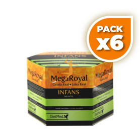 Pack 6x MEGAROYAL INFANS 20 AMPOLLAS DIETMED