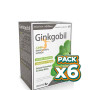 Pack 6x GiNKGOBIL 60 CÁPSULAS DIETMED
