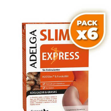 Pack 6x ADELGASLIM EXPRESS 60 CÁPSULAS DIETMED