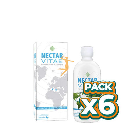 Pack 6x NECTAR VITAE 500Ml. DIETMED