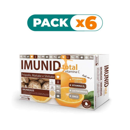 Pack 6x IMUNID TOTAL 20 AMPOLLAS DIETMED