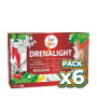Pack 6x DRENALIGHT HOT PLUS 20 AMPOLLAS DIETMED