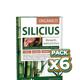Pack 6x SILICIUS ORGÁNICO 30 CÁPSULAS DIETMED