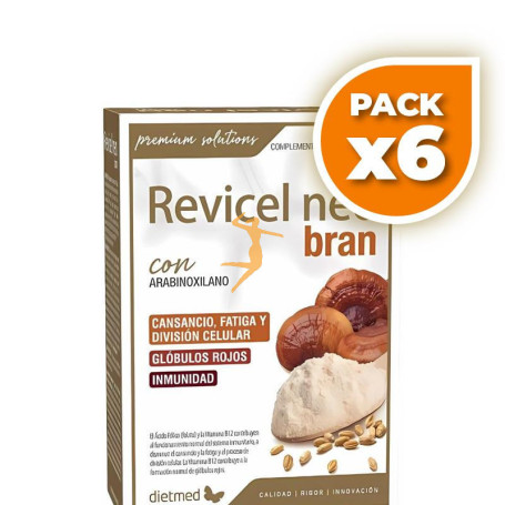 Pack 6x REVICEL NEO BRAN 60 CÁPSULAS DIETMED