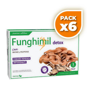 Pack 6x FUNGHIMIL DETOX 20 AMPOLLAS DIETMED