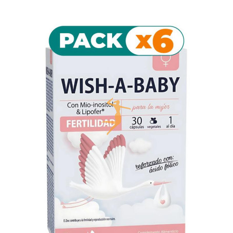 Pack 6x WISH A BABY 30 CÁPSULAS DIETMED