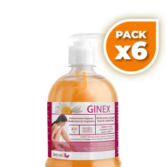 Pack 6x GINEX JABÓN ÍNTIMO LÍQUIDO 300ML DIETMED