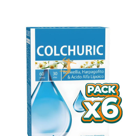 Pack 6x COLCHURIC 60 CAPSULAS DIETMED