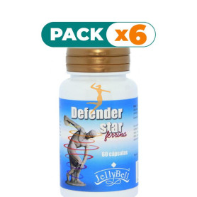 Pack 6x DEFENDER STAR JELLYBELL