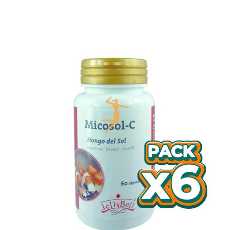 Pack 6x MICOSOL C 60 CAPSULAS JELLYBELL