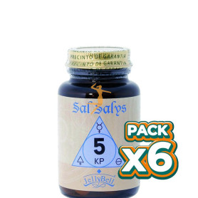 Pack 6x SAL SALYS 5 KP 90 COMPRIMIDOS JELLYBELL