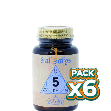 Pack 6x SAL SALYS 5 KP 90 COMPRIMIDOS JELLYBELL