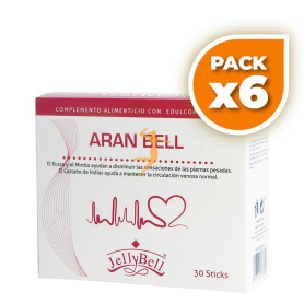 Pack 6x ARAN BELL 30 STICKS JELLYBELL