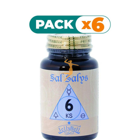 Pack 6x SAL SALYS 6 90 COMPRIMIDOS JELLYBELL