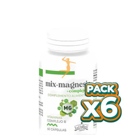 Pack 6x MIX-MAGNESIO 60 CÁPSULAS JELLYBELL