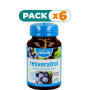 Pack 6x RESVERATROL 20Mg. 60 CÁPSULAS NATURMIL