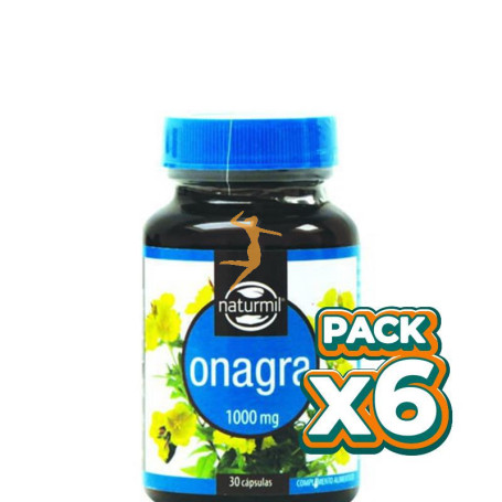 Pack 6x ONAGRA 1.000Mg. 30 PERLAS NATURMIL