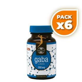Pack 6x GABA CON BIOTINA 500Mg. NATURMIL