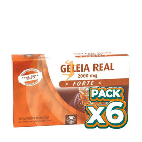 Pack 6x JALEA REAL FORTE 20 AMPOLLAS NATURMIL