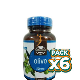 Pack 6x OLIVO 500Mg. 60 COMPRIMIDOS NATURMIL