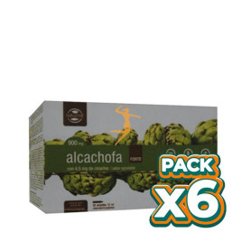 Pack 6x ALCACHOFA FORTE 20 AMPOLLAS NATURMIL
