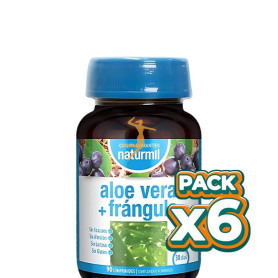 Pack 6x ALOE VERA + FRANGULA 90 COMPRIMIDOS NATURMIL