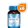 Pack 6x BETAINA HCL 90 COMPRIMIDOS NATURMIL