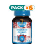 Pack 6x BISGLICINATO DE HIERRO 20MG 90 COMPRIMIDOS NATURMIL