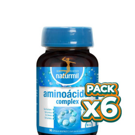 Pack 6x AMINOÁCIDOS COMPLEX 90 CÁPSULAS VEGETALES NATURMIL