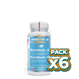 Pack 6x MULTIBIOTIC AB COMPLEX 90 CAPSULAS AIRBIOTIC