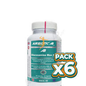 Pack 6x GLUCOSAMINE MAX AB COMPLEX 90 CÁPSULAS AIRBIOTIC