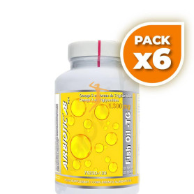 Pack 6x FISH OIL TG 1300MG 120 CÁPSULAS AIRBIOTIC