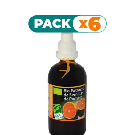 Pack 6x BIO EXTRACTO DE POMELO 50Ml. 100% NATURAL
