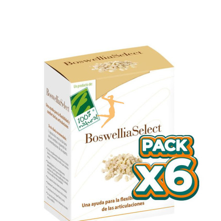 Pack 6x BOSWELLIASELECT 60 CÁPSULAS 100% NATURAL