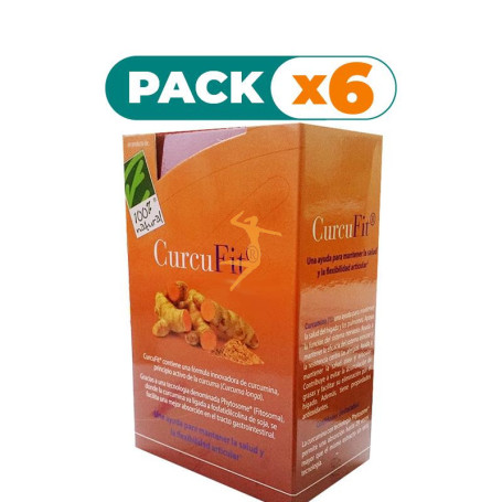Pack 6x CURCUFIT 30 CÁPSULAS 100% NATURAL