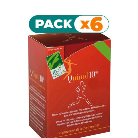 Pack 6x QUINOL10 50Mg. 30 CÁPSULAS 100% NATURAL