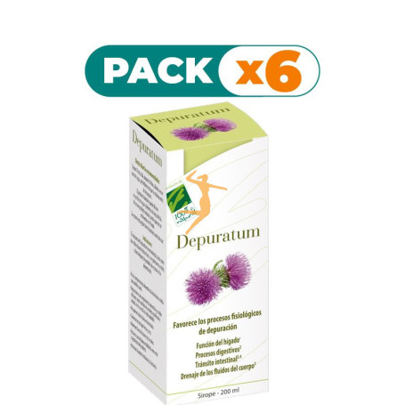 Pack 6x DEPURATUM 200Ml. 100% NATURAL