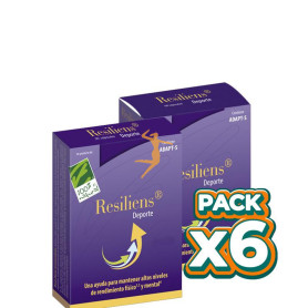 Pack 6x RESILIENS DEPORTE 30 CÁPSULAS 100% NATURAL