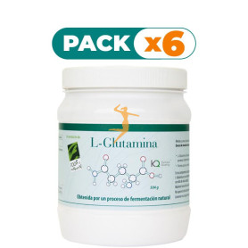 Pack 6x L-GLUTAMINA 504Gr. 100% NATURAL
