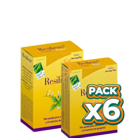 Pack 6x RESILIENS PROTECT 30 CAPSULAS 100% NATURAL