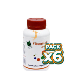 Pack 6x Vitamina C Liposomal 90 cápsulas CIENPORCIEN NATURAL