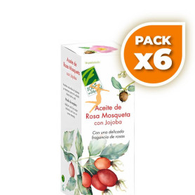 Pack 6x ACEITE DE ROSA MOSQUETA CON JOJOBA 100 ML 100% NATURAL