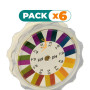 Pack 6x CINTA REACTIVA PARA MEDIR PH DE 4,9 - 7,9 100% NATURAL