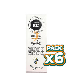 Pack 6x VITAMINA B12 30Ml. VEGGUNN