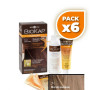 Pack 6x TINTE NUTRICOLOR 7.1 RUBIO SUECO 140Ml. BIOKAP