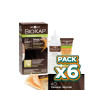 Pack 6x TINTE NUTRICOLOR DELICATO 4.0 CASTAÑO NATURAL 140Ml. BIOKAP