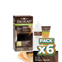 Pack 6x TINTE NUTRICOLOR DELICATO 5.05 CASTAÑO AVELLANA 140Ml. BIOKAP