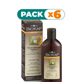 Pack 6x NUTRICOLOR ACONDICIONADOR BIOKAP 250Ml. BIOKAP